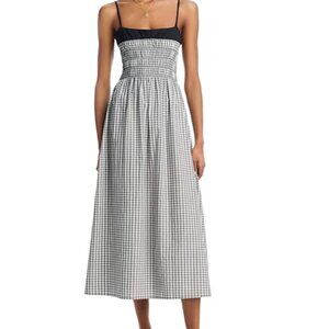Black and White Gingham Maxi Dress - Rails Primrose Dress